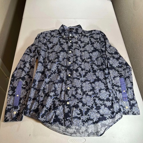 Tommy Hilfiger New York Fit Dress Shirt Men's Long Sleeve Size S - Picture 1 of 10